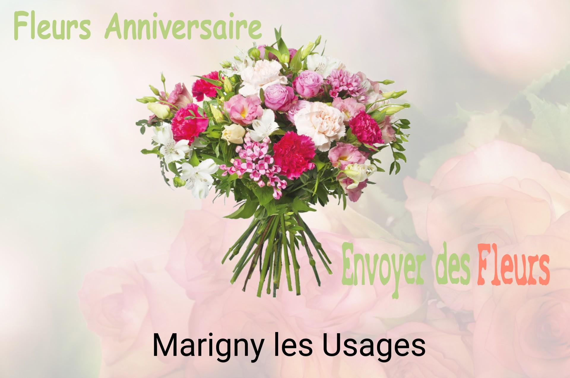 Bouquet de fleurs d’anniversaire livré à Marigny-les-Usages