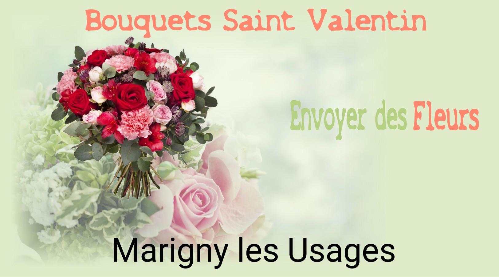 Roses de Saint-Valentin livrées à Marigny-les-Usages